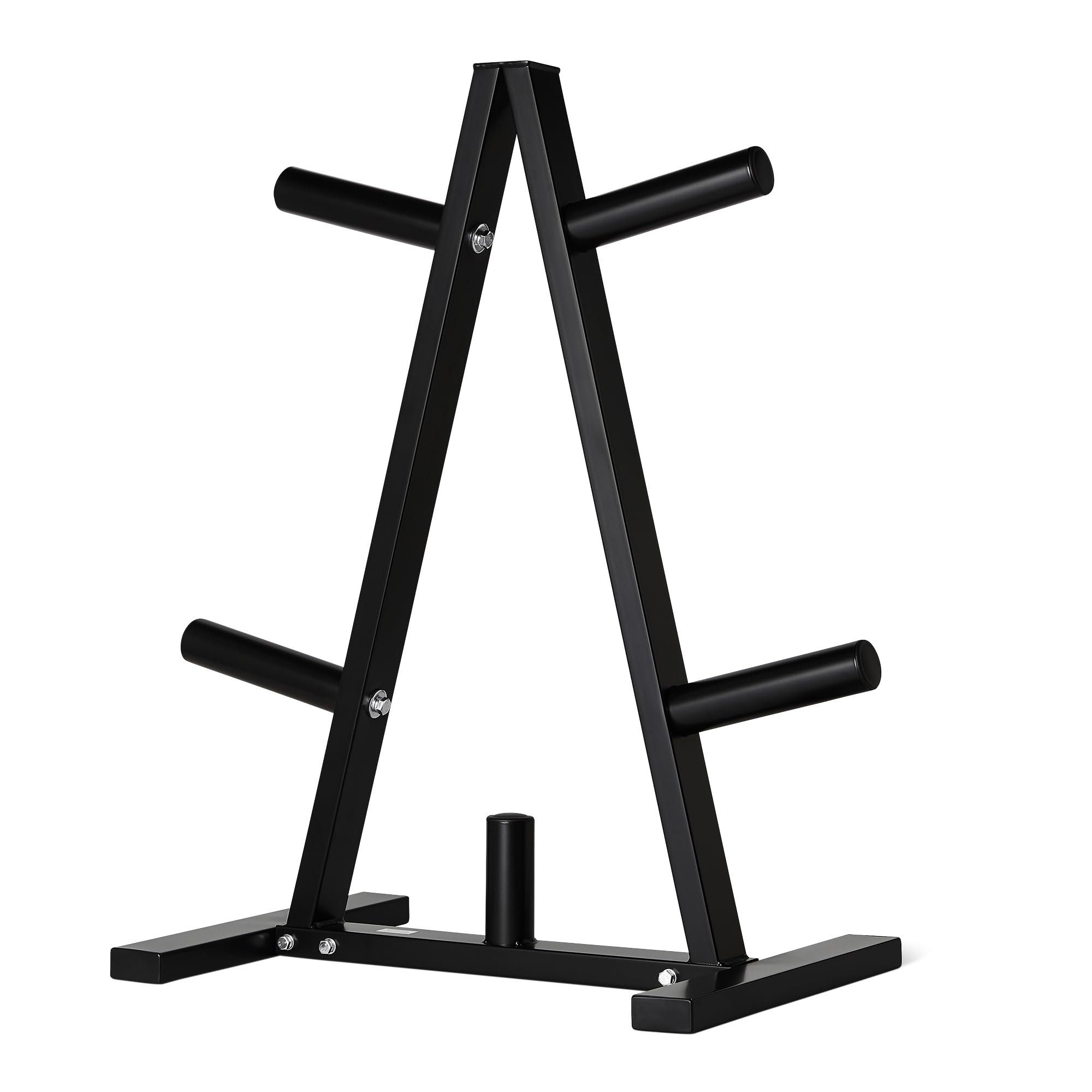Amazon Basics Weight Plate Tree Rack