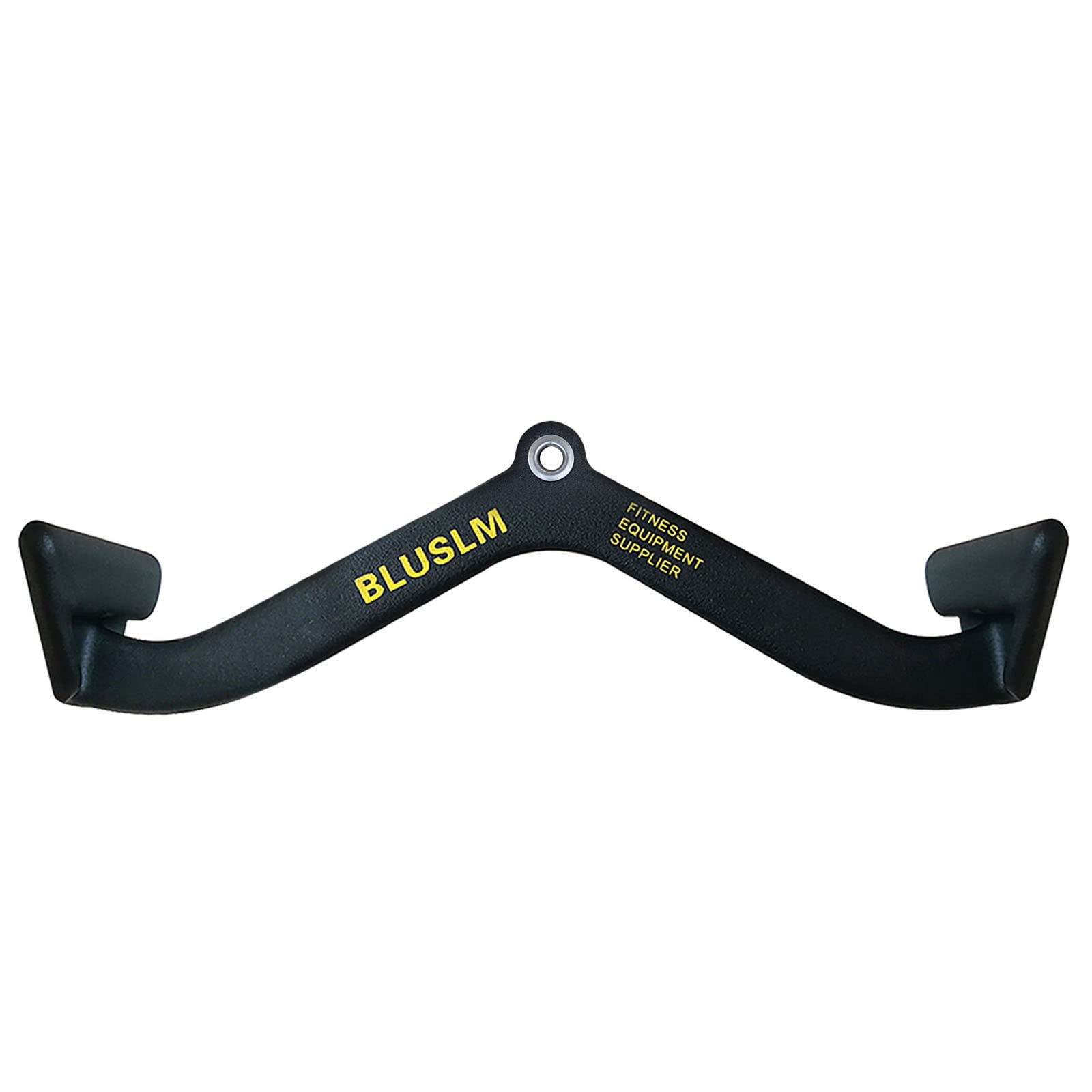 BLUSLM LAT Pull Down Bar for Cable Machine, LAT Pulldown Attachments T-bar V-bar Cable Attachment for Gym, Back Tricep Strength Training Handle