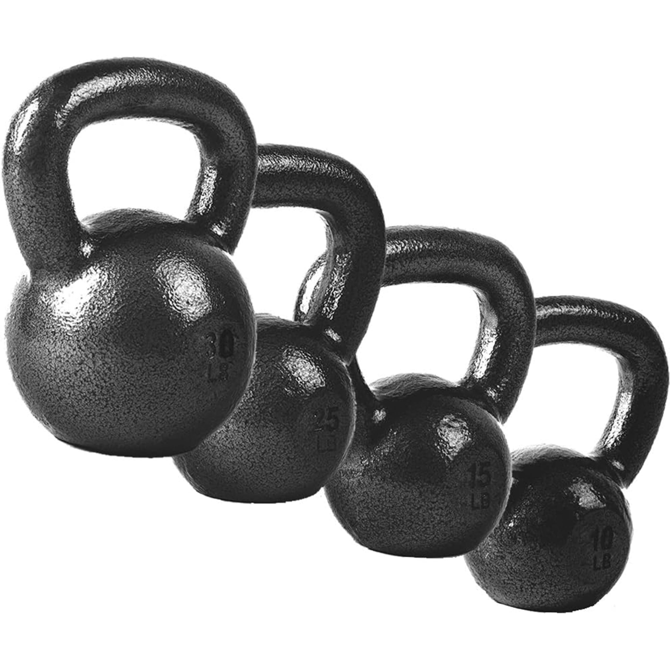 CAP Barbell Cast Iron Kettlebell - Coated Options, Singles and Sets, Multiple Weight Choices
