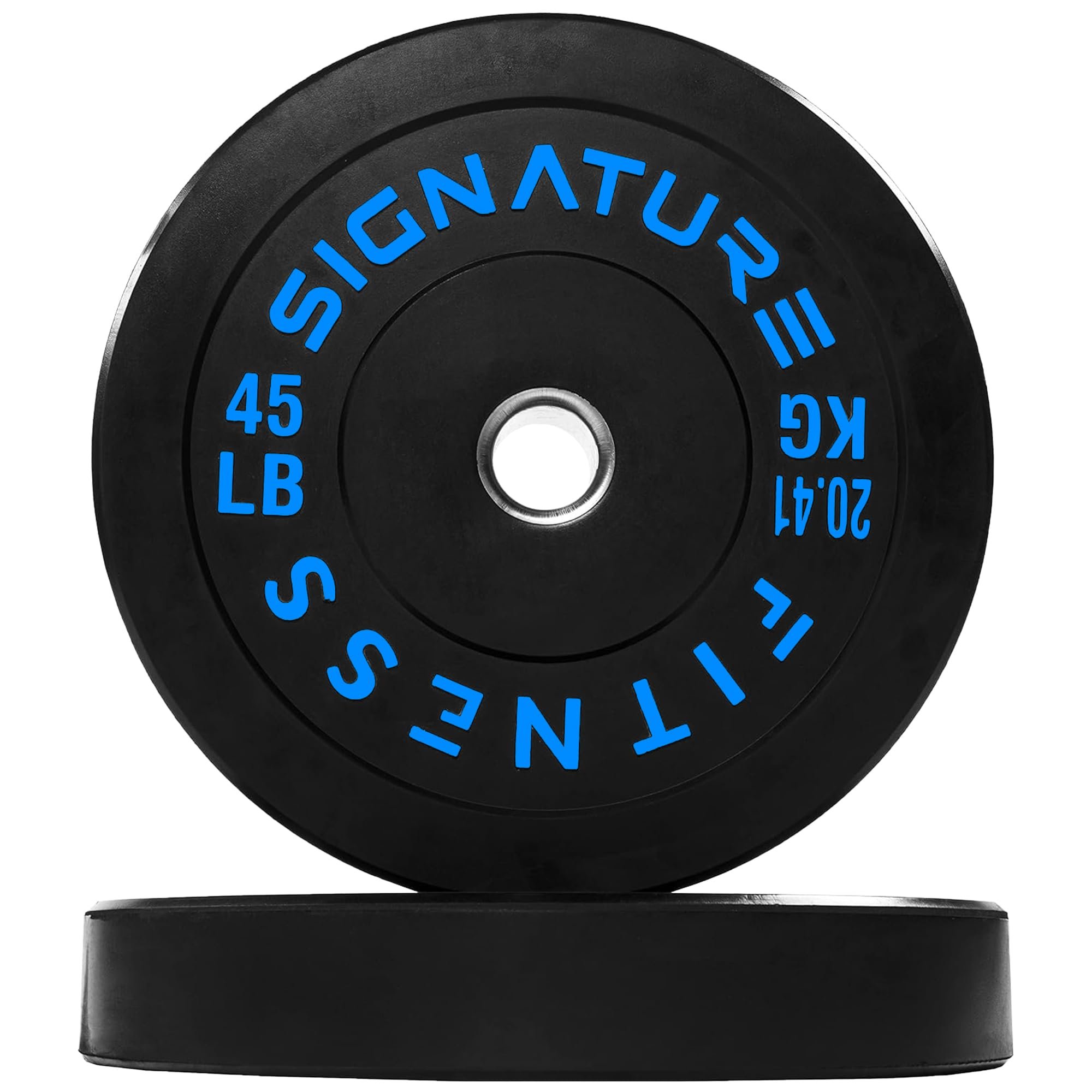 Fitvids Olympic Bumper Plates Set, 2" Weight Plates for Strength Training & Weightlifting, Paris or Set or Set with Barbell, Multiple Options
