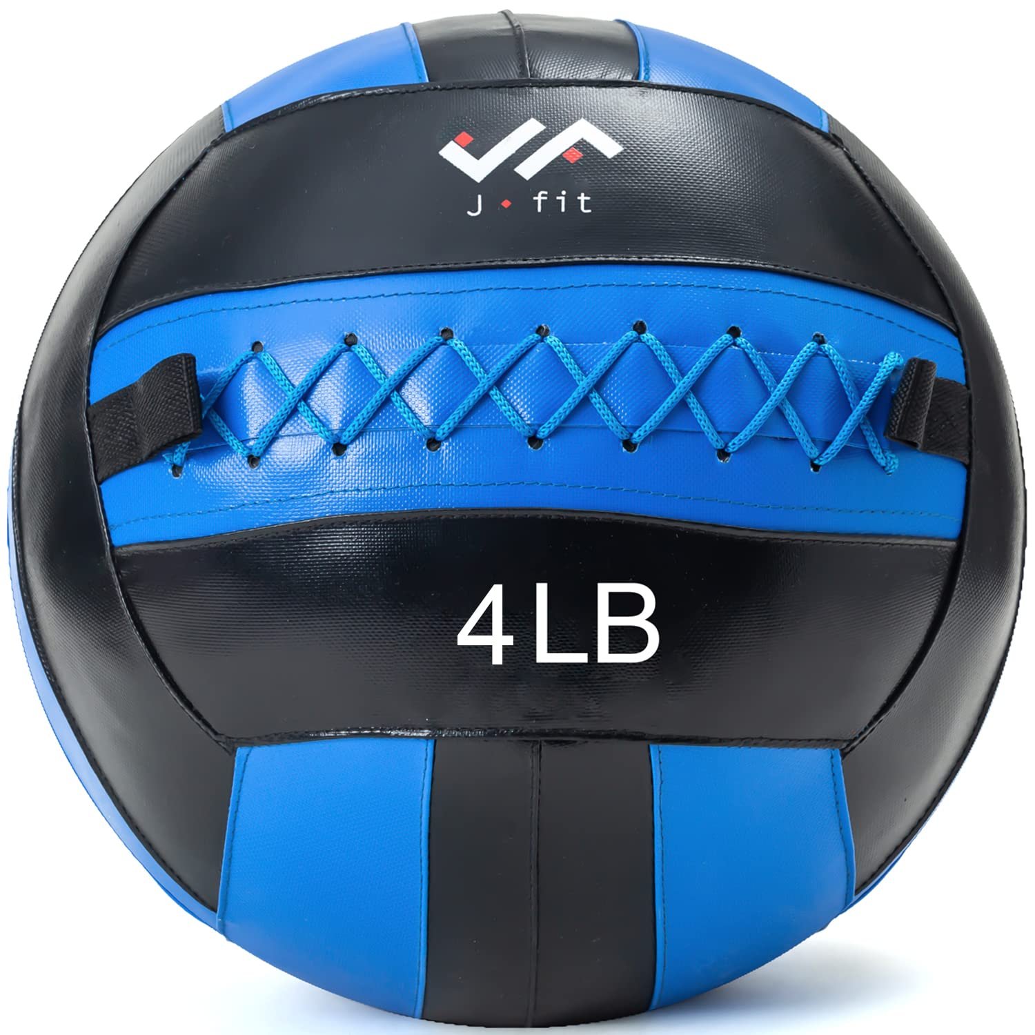 JFit Wall Ball – Premium Soft Weighted Exercise Ball for Strength, Conditioning, Gym & Home Workouts, 4-30 LB