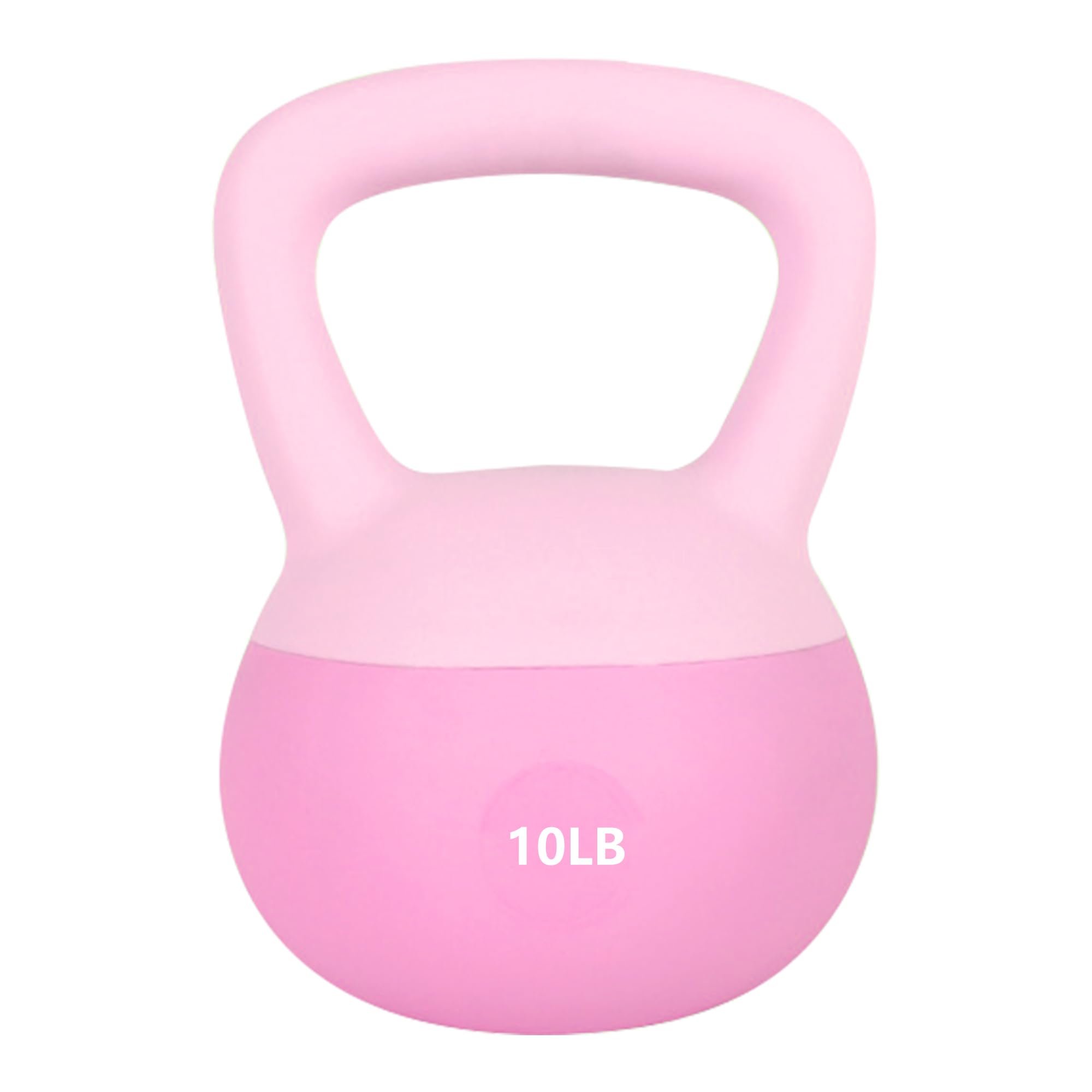 Leikefitness Soft Kettlebells,Sand Filled Weights for Women and Men,Color Coded Anti Slip Soft Kettlebells,Home workout