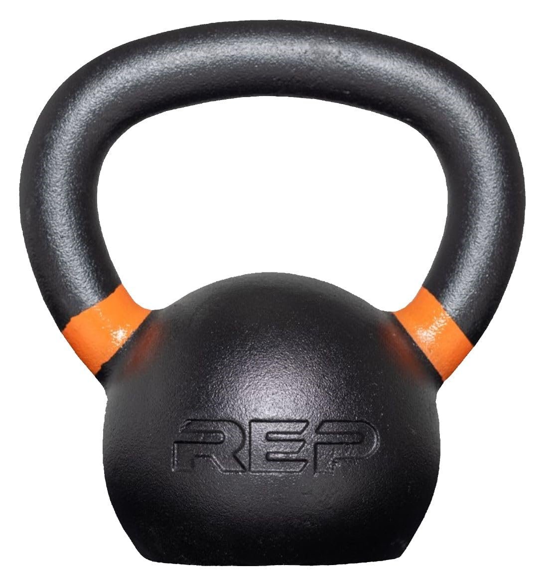 REP Fitness Kettlebell Set and Singles, 4kg to 24kg, 9lb to 53lb Weight Range, Cast Iron, Strength Exercise Training, Home Gym, Power Workout Equipment, Free Weights, Dumbbell Alternative