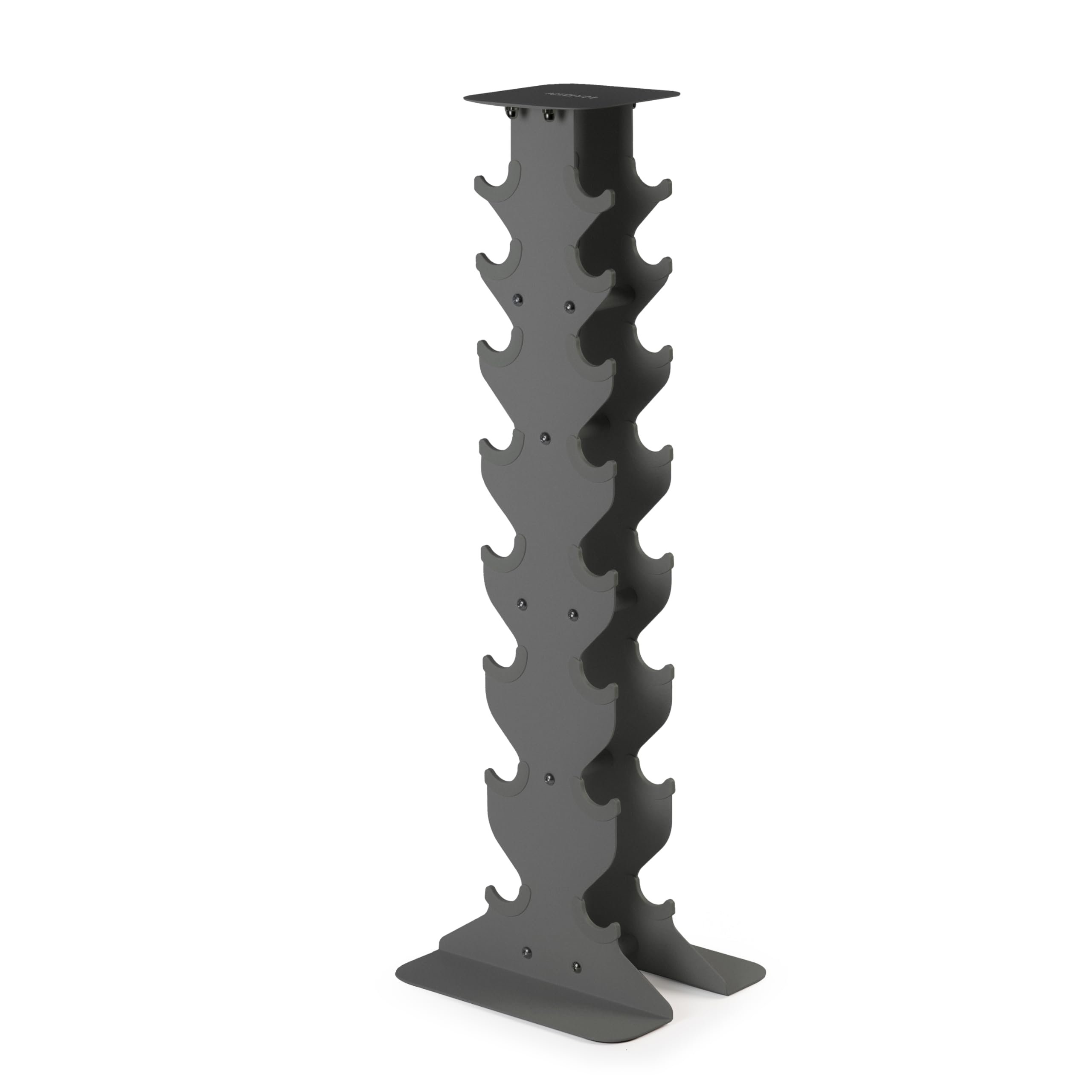 WeGym Dumbbell Racks, Space Saving Solution, Sturdy Cast Iron, Home Workout Storage, Heavy Weights Bearing, Home Strength Training